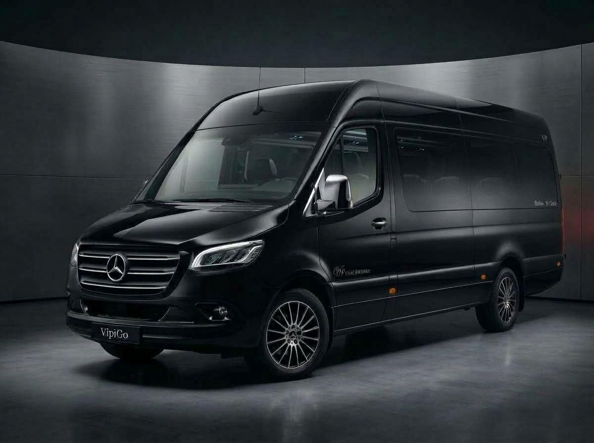 Siyah VIP Sprinter — plakasız